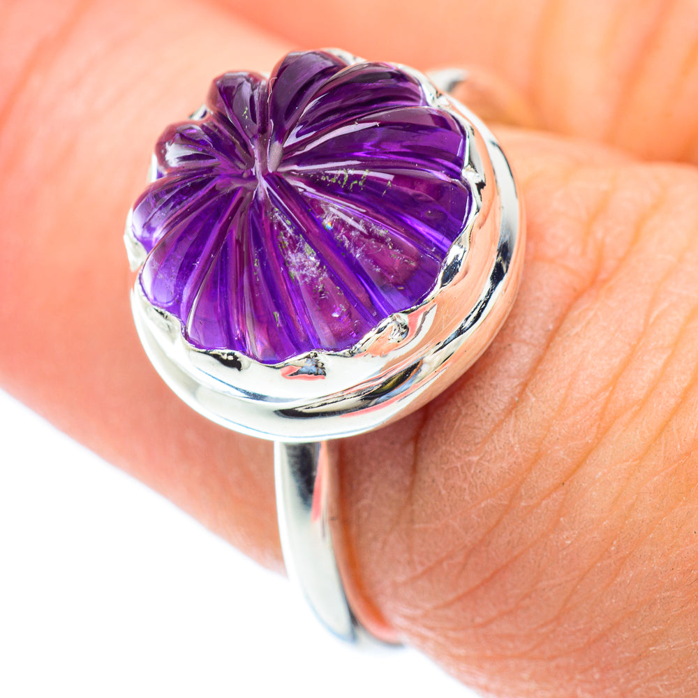 Amethyst Rings handcrafted by Ana Silver Co - RING52670