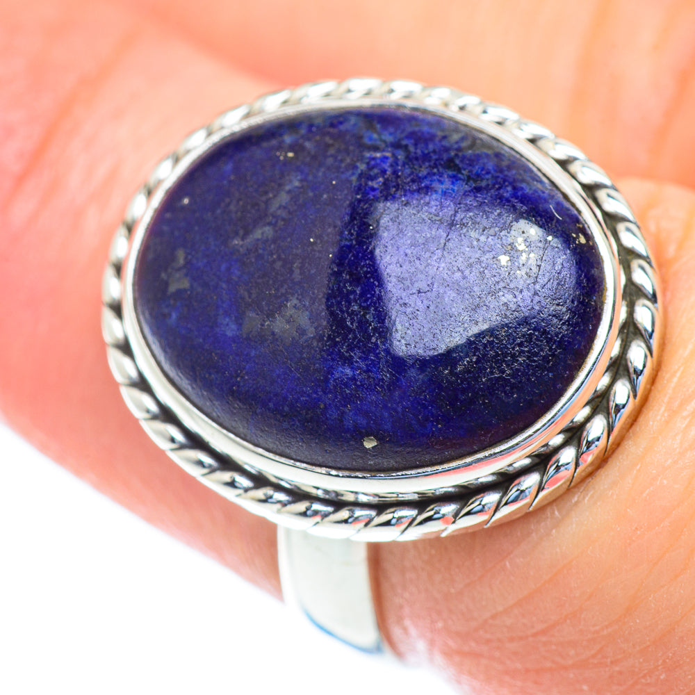 Lapis Lazuli Rings handcrafted by Ana Silver Co - RING52704