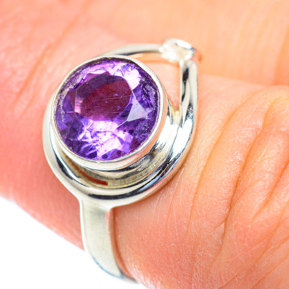 Amethyst Rings handcrafted by Ana Silver Co - RING52713