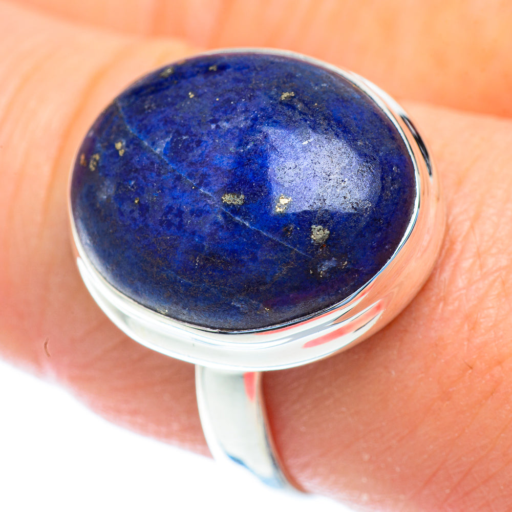 Lapis Lazuli Rings handcrafted by Ana Silver Co - RING52739