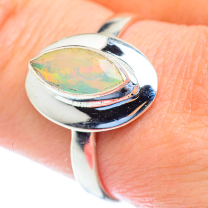 Ethiopian Opal Rings handcrafted by Ana Silver Co - RING52751