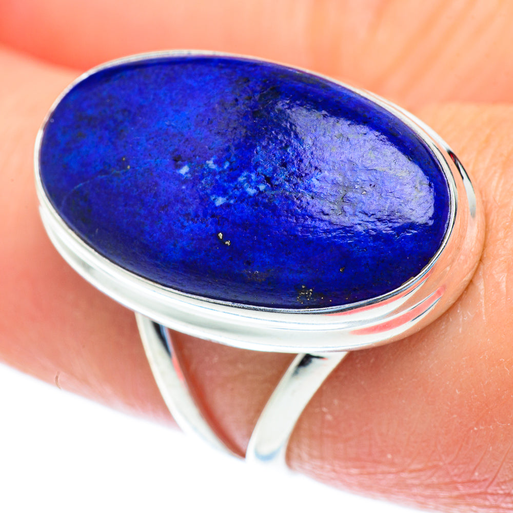 Lapis Lazuli Rings handcrafted by Ana Silver Co - RING52756