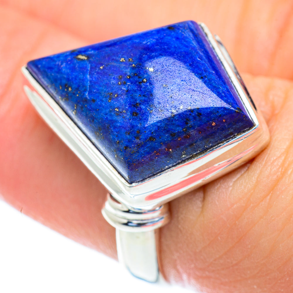 Lapis Lazuli Rings handcrafted by Ana Silver Co - RING52760
