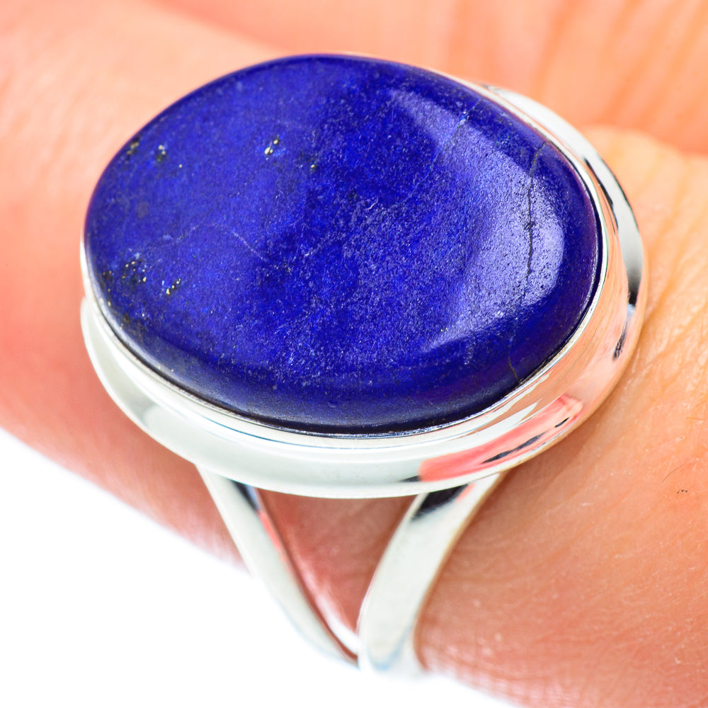 Lapis Lazuli Rings handcrafted by Ana Silver Co - RING52773