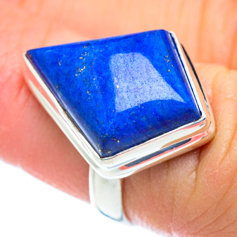 Lapis Lazuli Rings handcrafted by Ana Silver Co - RING52775