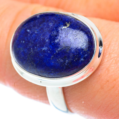 Lapis Lazuli Rings handcrafted by Ana Silver Co - RING52819