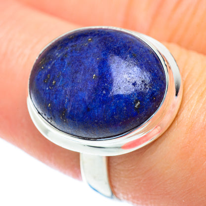 Lapis Lazuli Rings handcrafted by Ana Silver Co - RING52833