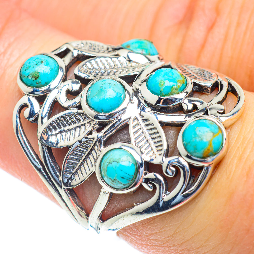 Arizona Turquoise Rings handcrafted by Ana Silver Co - RING52849