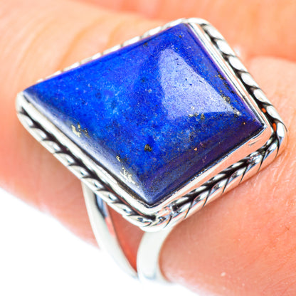 Lapis Lazuli Rings handcrafted by Ana Silver Co - RING52861