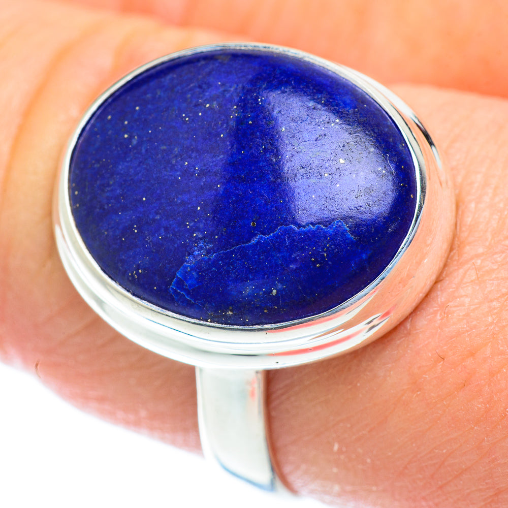 Lapis Lazuli Rings handcrafted by Ana Silver Co - RING52864