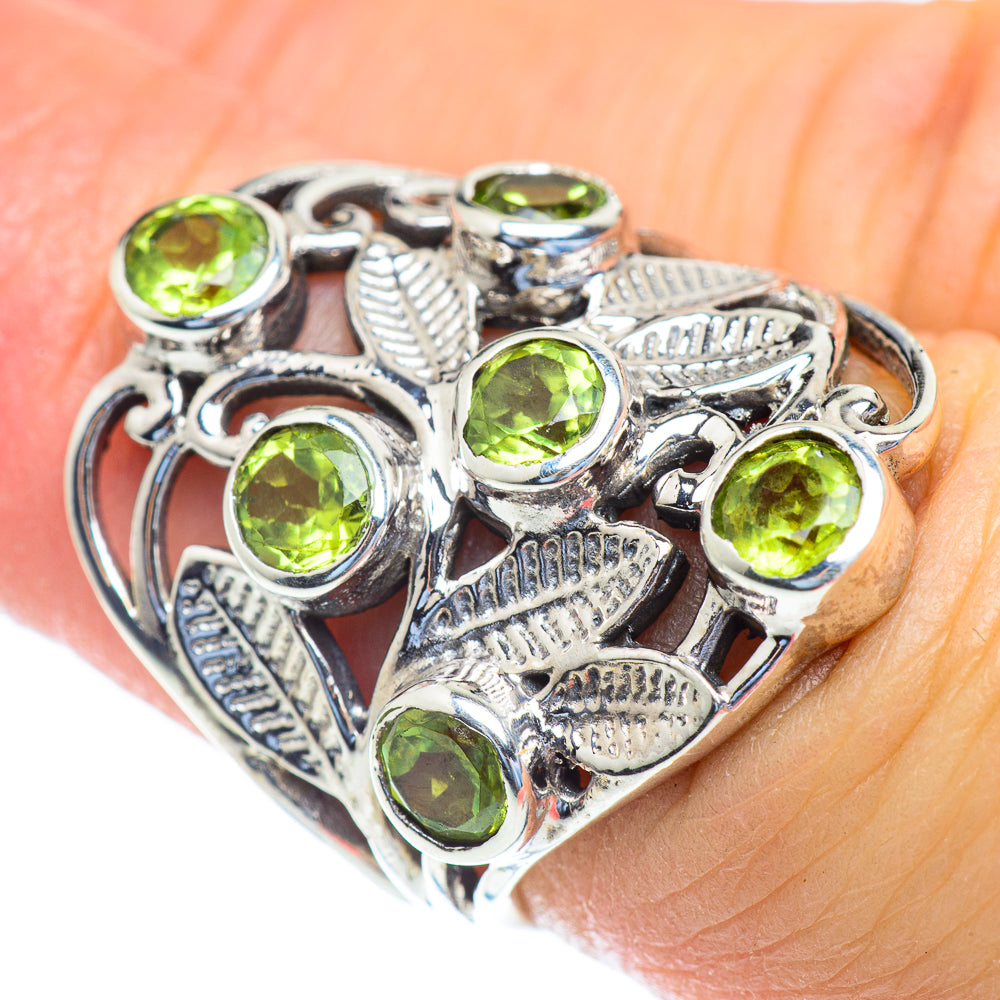 Peridot Rings handcrafted by Ana Silver Co - RING52893