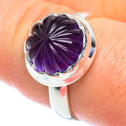 Amethyst Rings handcrafted by Ana Silver Co - RING52896