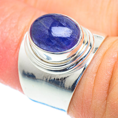 Lapis Lazuli Rings handcrafted by Ana Silver Co - RING52902