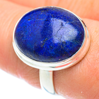 Lapis Lazuli Rings handcrafted by Ana Silver Co - RING52910