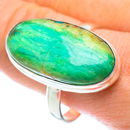 Chrysocolla Rings handcrafted by Ana Silver Co - RING52936