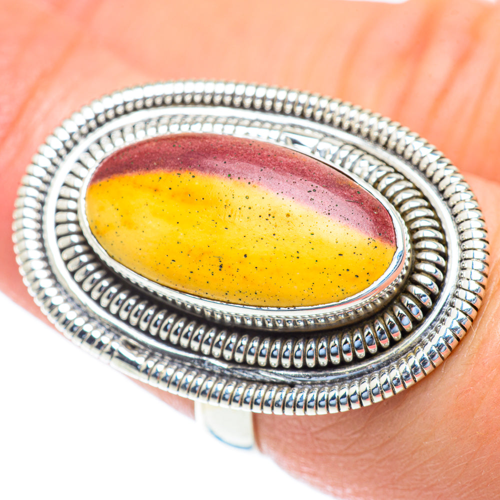 Mookaite Rings handcrafted by Ana Silver Co - RING52944