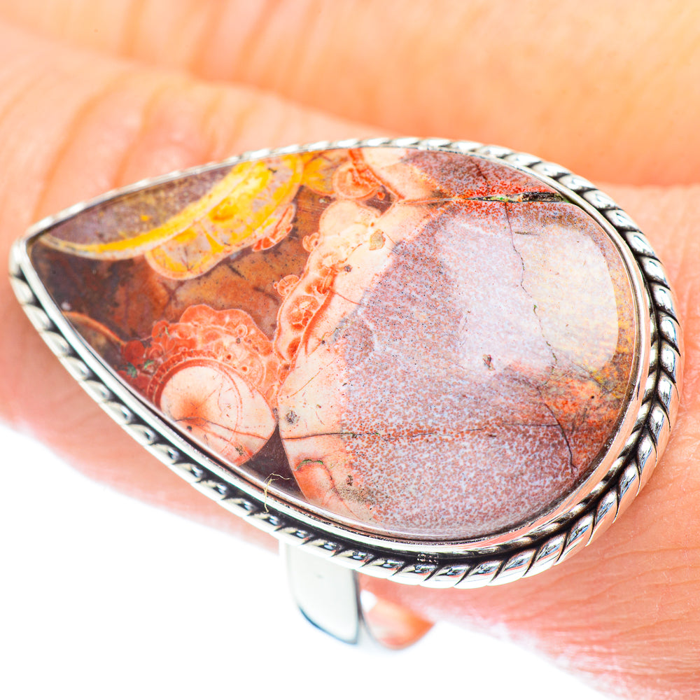 Mookaite Rings handcrafted by Ana Silver Co - RING52945