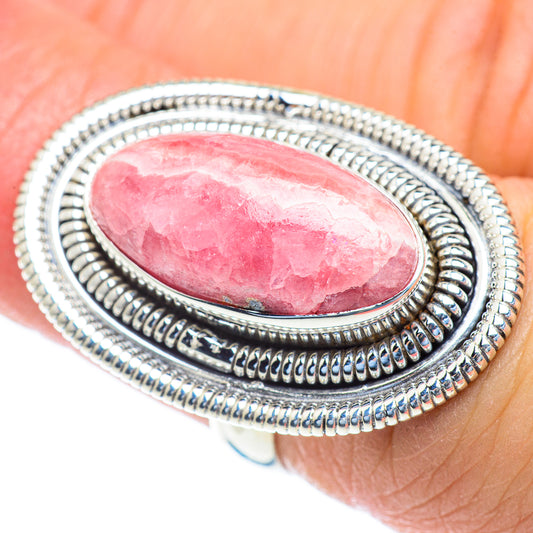 Rhodochrosite Rings handcrafted by Ana Silver Co - RING52949