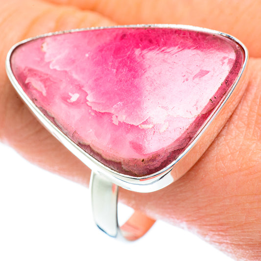 Rhodochrosite Rings handcrafted by Ana Silver Co - RING52951
