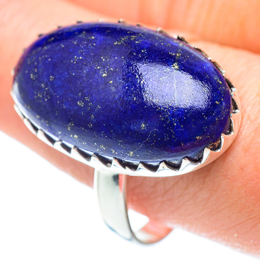 Lapis Lazuli Rings handcrafted by Ana Silver Co - RING52967