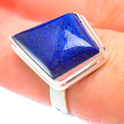 Lapis Lazuli Rings handcrafted by Ana Silver Co - RING52990