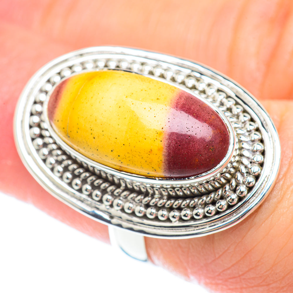 Mookaite Rings handcrafted by Ana Silver Co - RING52995
