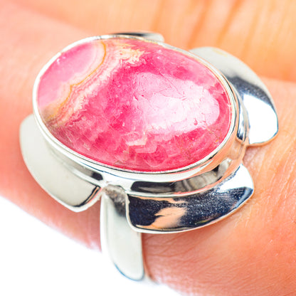 Rhodochrosite Rings handcrafted by Ana Silver Co - RING52998