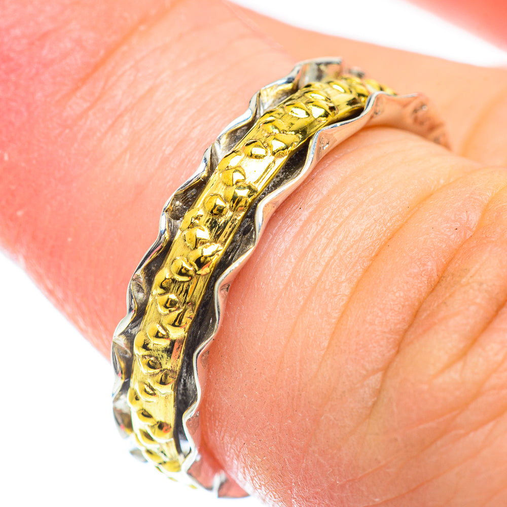 Meditation Spinner Rings handcrafted by Ana Silver Co - RING53057