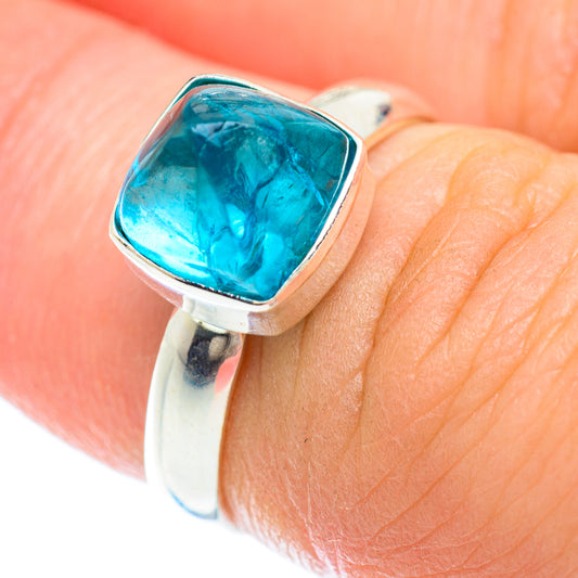 Apatite Rings handcrafted by Ana Silver Co - RING53115