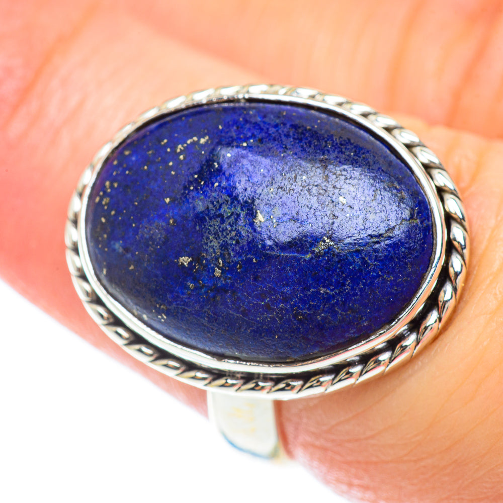 Lapis Lazuli Rings handcrafted by Ana Silver Co - RING53228