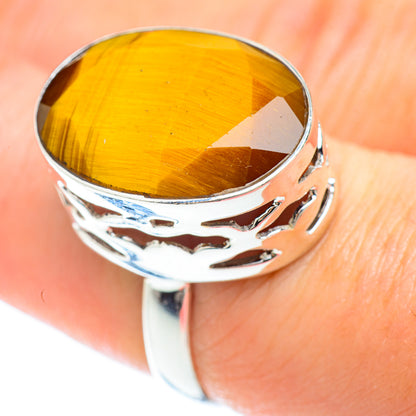 Tiger Eye Rings handcrafted by Ana Silver Co - RING53238