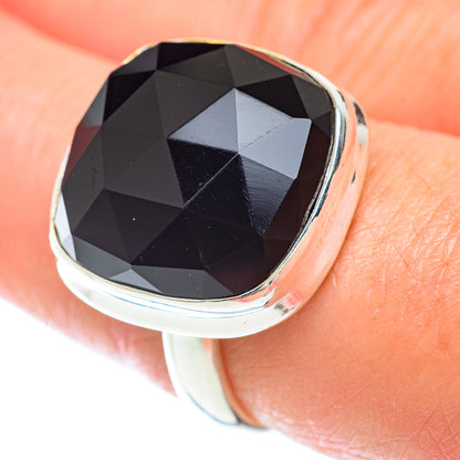Black Onyx Rings handcrafted by Ana Silver Co - RING53250