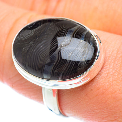 Psilomelane Rings handcrafted by Ana Silver Co - RING53251