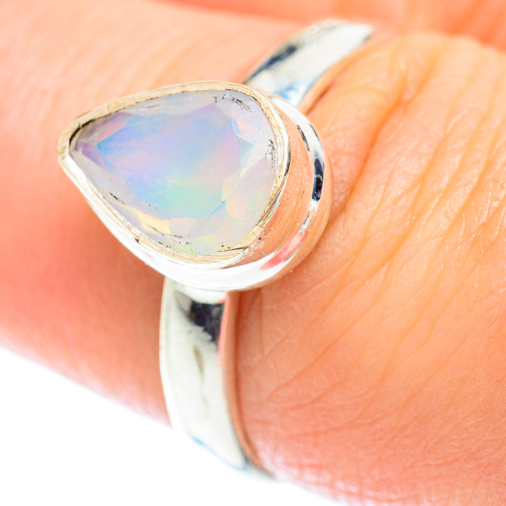 Ethiopian Opal Rings handcrafted by Ana Silver Co - RING53281