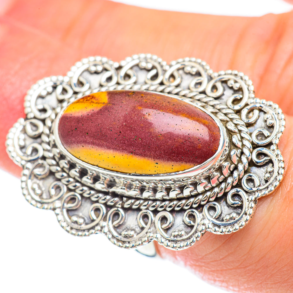 Mookaite Rings handcrafted by Ana Silver Co - RING53292