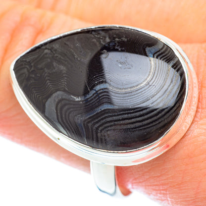 Psilomelane Rings handcrafted by Ana Silver Co - RING53312