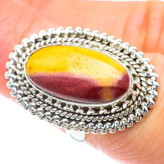 Mookaite Rings handcrafted by Ana Silver Co - RING53332