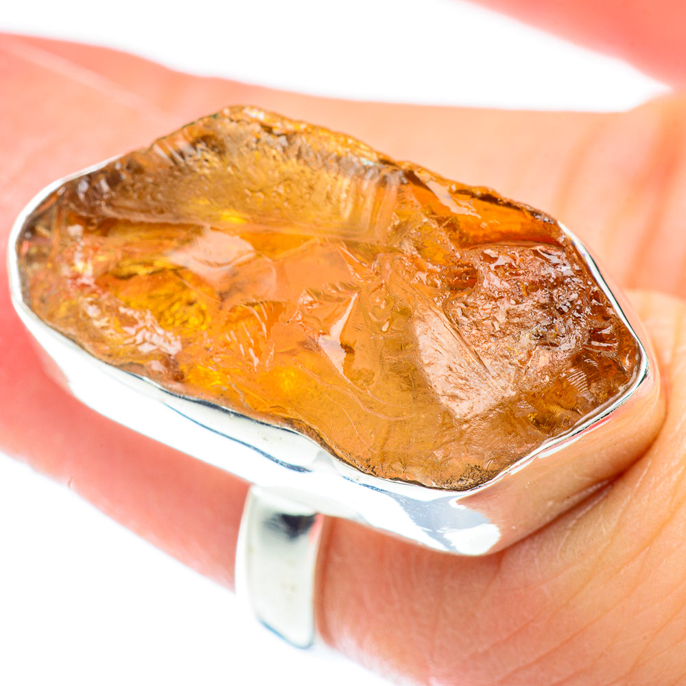 Citrine Rings handcrafted by Ana Silver Co - RING53334