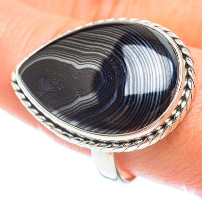 Psilomelane Rings handcrafted by Ana Silver Co - RING53348