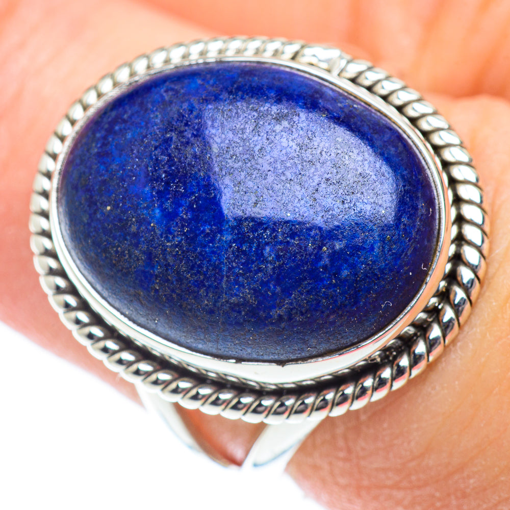 Lapis Lazuli Rings handcrafted by Ana Silver Co - RING53389