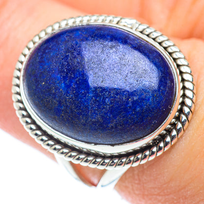 Lapis Lazuli Rings handcrafted by Ana Silver Co - RING53389