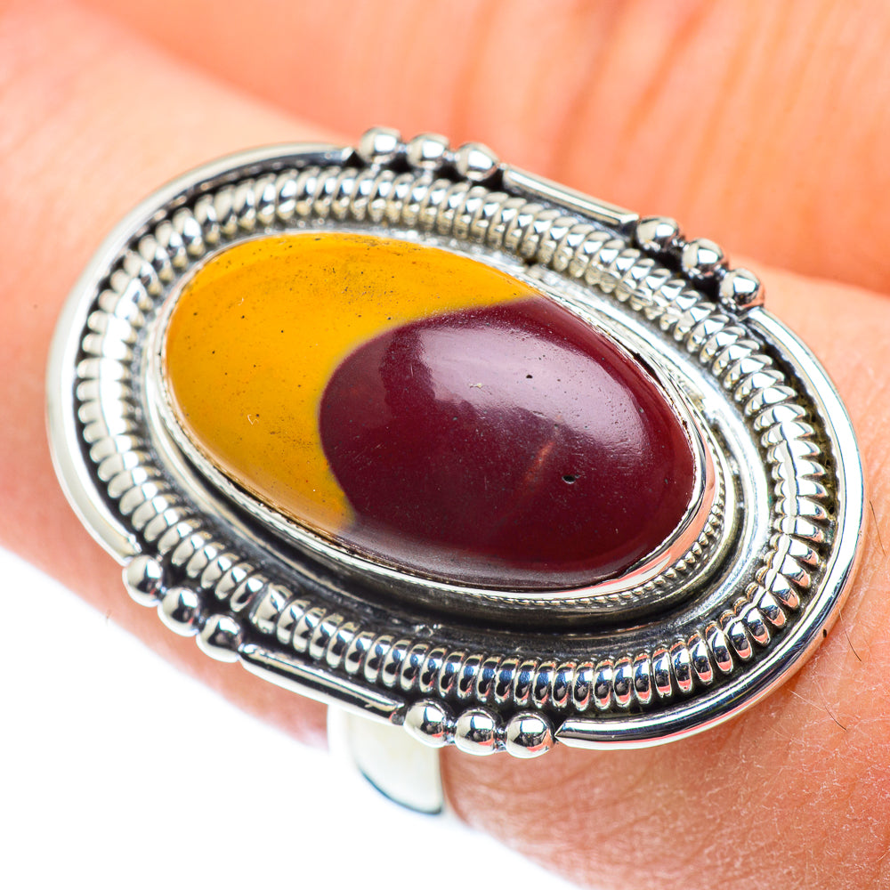 Mookaite Rings handcrafted by Ana Silver Co - RING53394