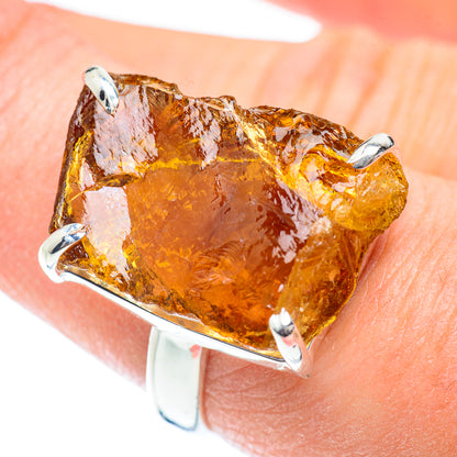 Citrine Rings handcrafted by Ana Silver Co - RING53429