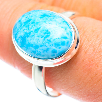 Larimar Rings handcrafted by Ana Silver Co - RING53492