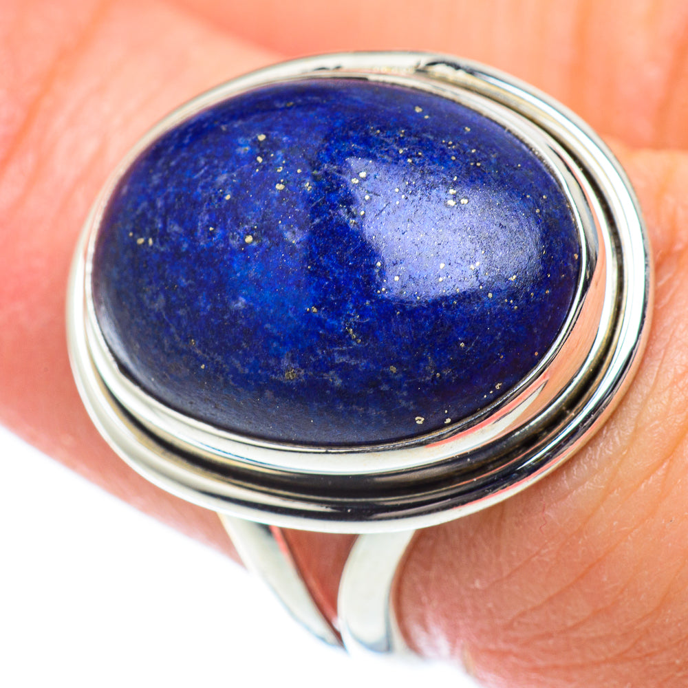Lapis Lazuli Rings handcrafted by Ana Silver Co - RING53511