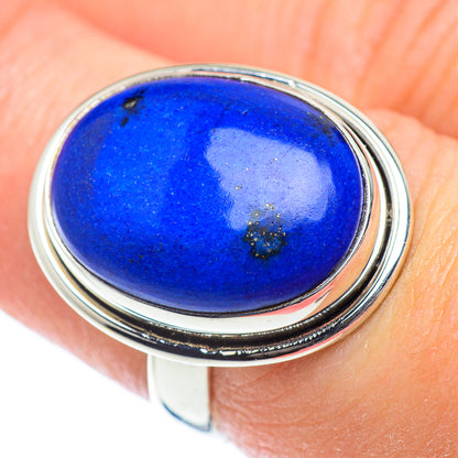 Lapis Lazuli Rings handcrafted by Ana Silver Co - RING53562