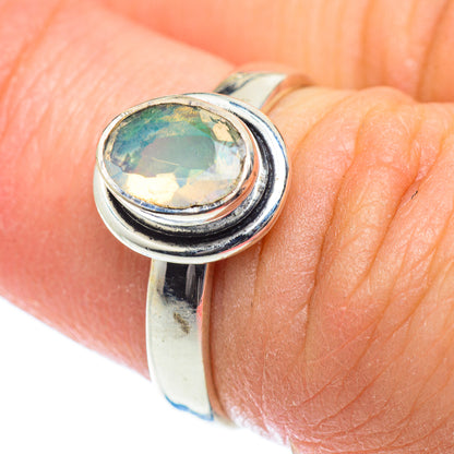 Ethiopian Opal Rings handcrafted by Ana Silver Co - RING53578
