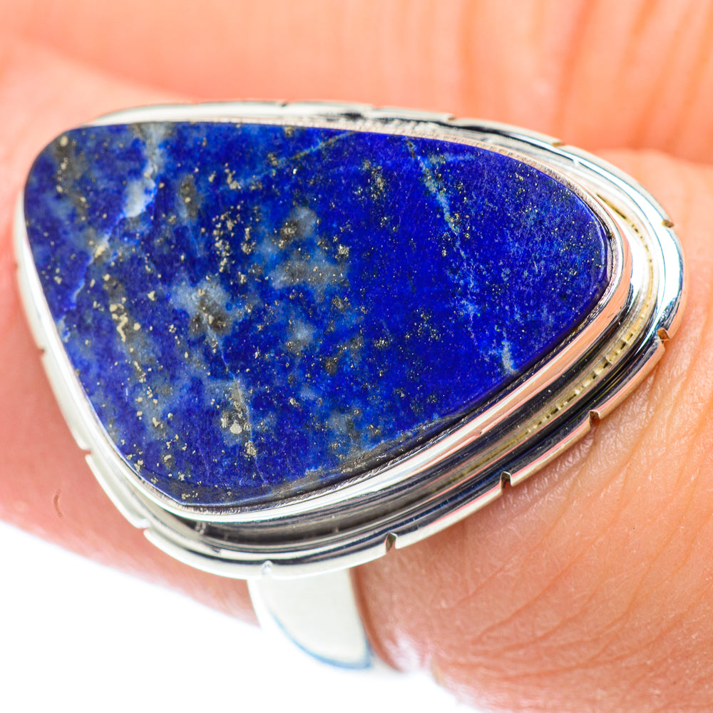 Lapis Lazuli Rings handcrafted by Ana Silver Co - RING53608