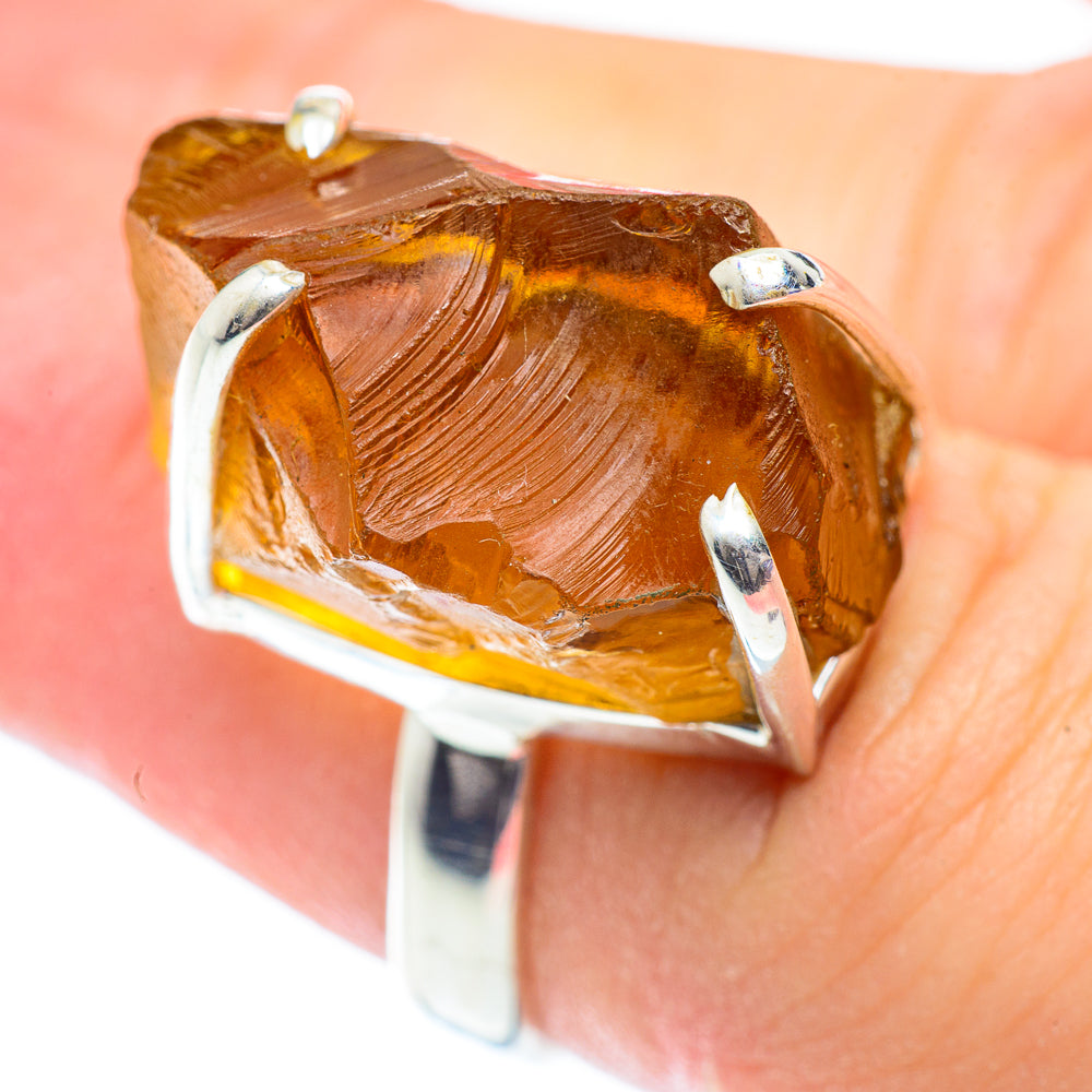 Citrine Rings handcrafted by Ana Silver Co - RING53696