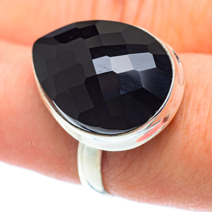 Black Onyx Rings handcrafted by Ana Silver Co - RING53752